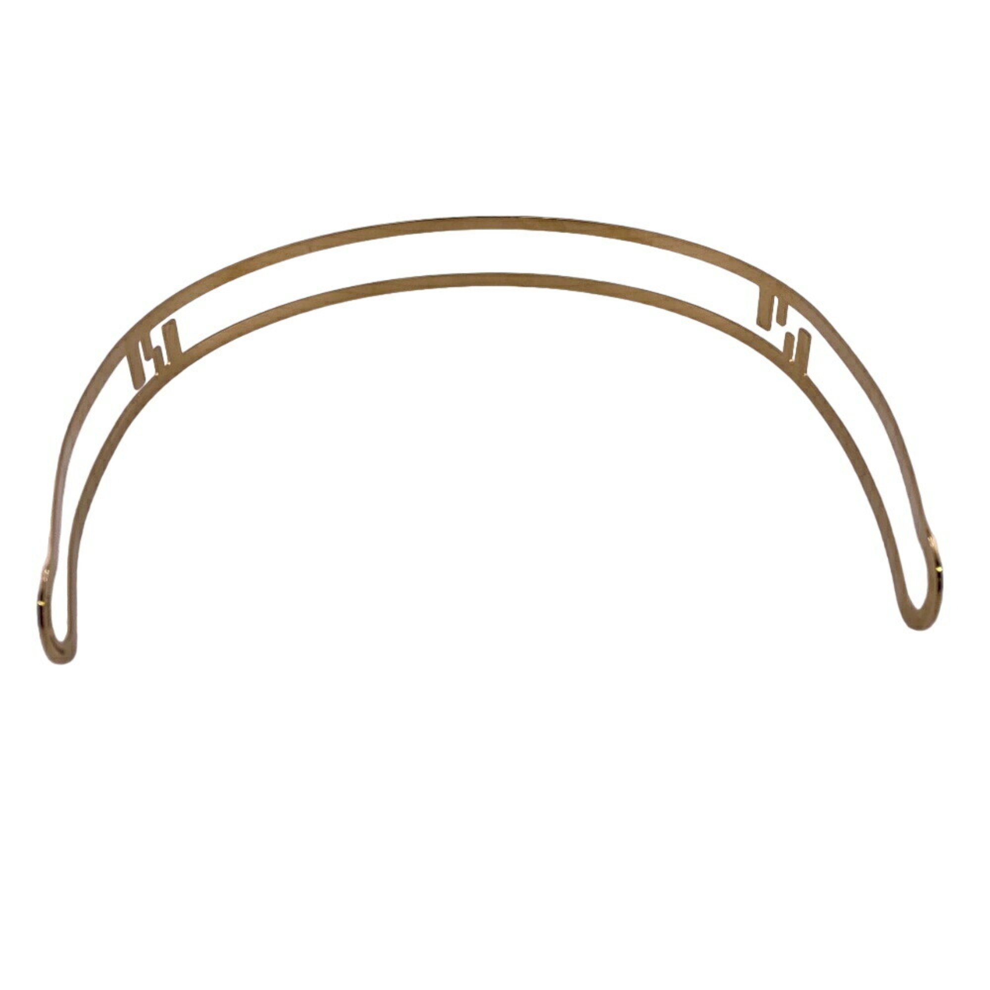 FENDI Fendi Hair Headband Gold Women's