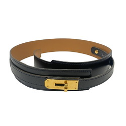 HERMES Kelly 60 Belt Black Unisex