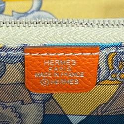 Hermes Wallet/Coin Case Azap Silk In Compact X Stamp Veau Epsom Fu Women's