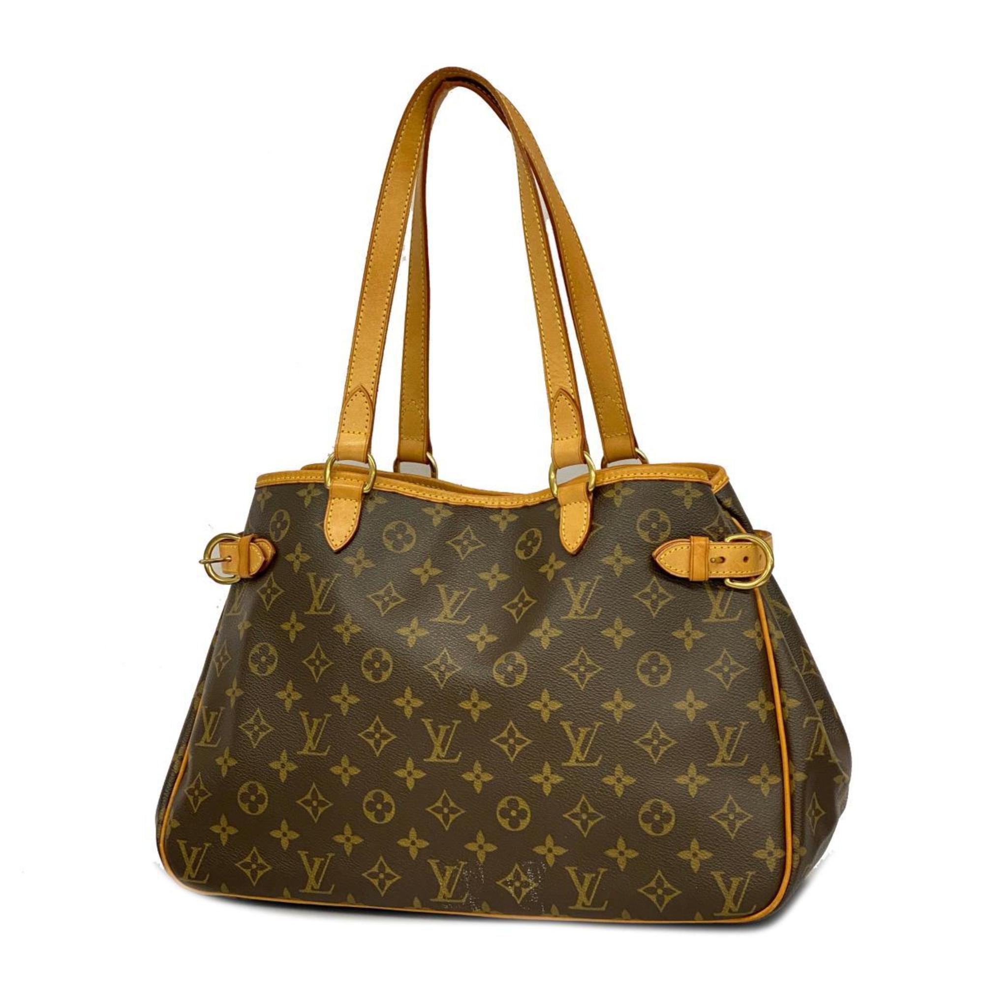 Louis Vuitton Tote Bag Monogram Batignolles Horizontal M51154 Brown Women's