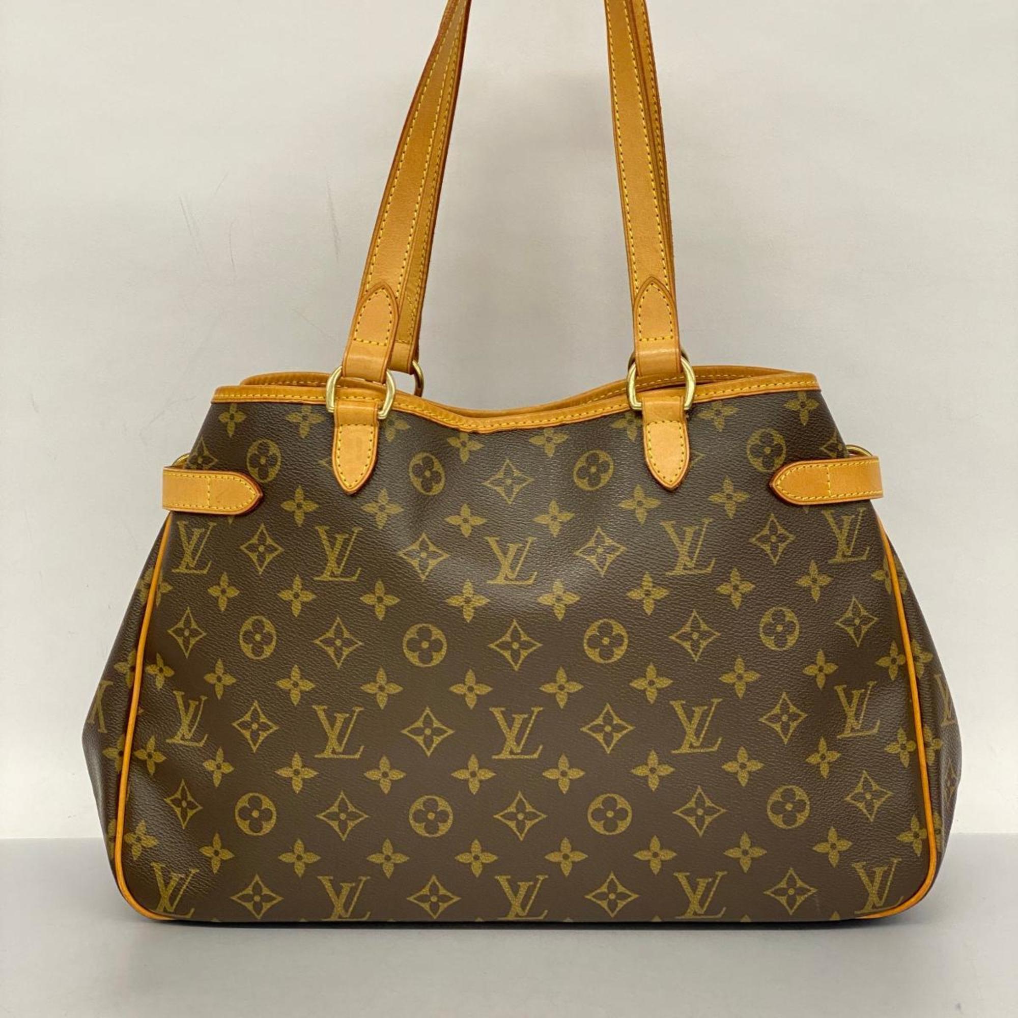 Louis Vuitton Tote Bag Monogram Batignolles Horizontal M51154 Brown Women's