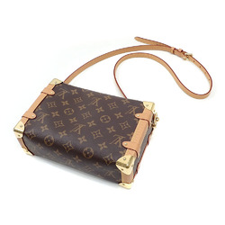 Louis Vuitton Shoulder Bag Monogram Side Trunk PM Women's M46815 Leather Handle Missing Clutch A6048465