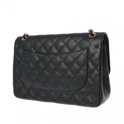 Chanel Men,Women Caviar Leather Shoulder Bag Black,White