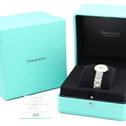 Tiffany Women's Watch Atlas 2-Hand 24mm Diamond Bezel Index 62867469 White Dial Roman Stainless Steel Quartz TIFFANY & Co.