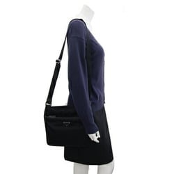 Prada Shoulder Bag 2VH053 Black Nylon Leather Crossbody Women's PRADA