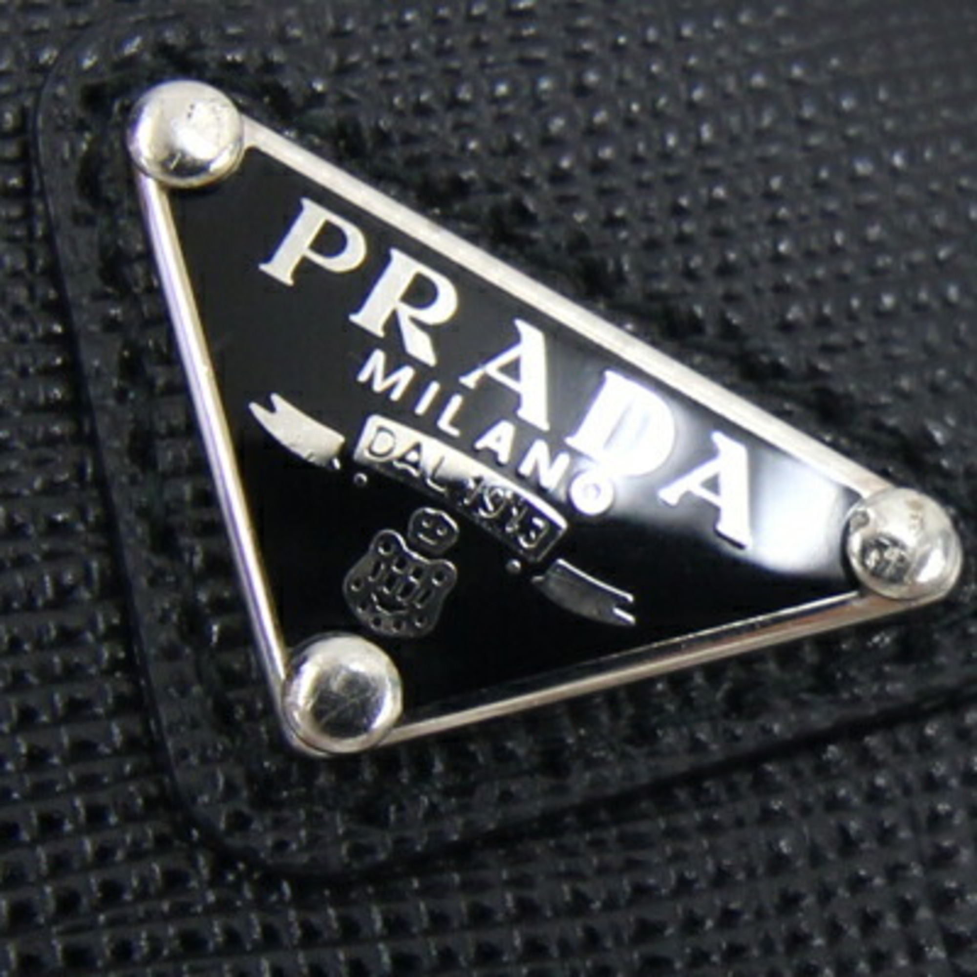 Prada Smartphone Case 1ZT019 Black Leather Phone with Neck Strap for Women and Men PRADA