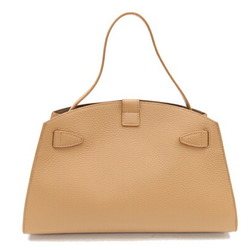 FURLA Handbag Margherita WB00174 Peach Brown Leather Shoulder Bag for Women