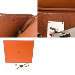 Hermes Unisex Barenia Leather Sling Bag