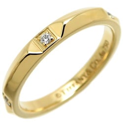 Tiffany 750YG True Band Diamond Women's Ring, 750 Yellow Gold, Size 9, DH83103