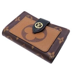 Louis Vuitton Portefeuille Juliet Pet Odor Women's Bi-fold Wallet M69432 Monogram Giant Reverse (Brown) DH83037