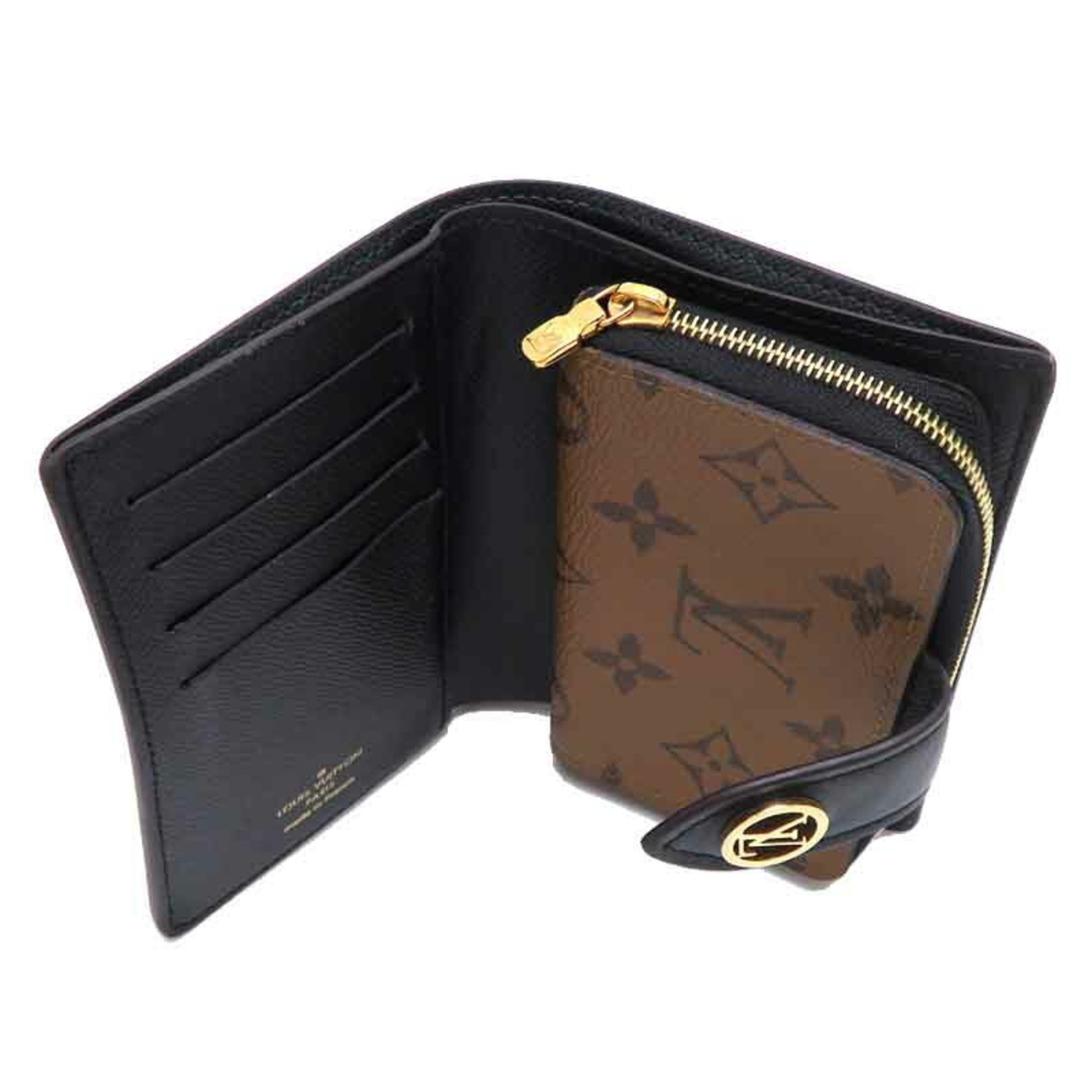 Louis Vuitton Portefeuille Juliet Pet Odor Women's Bi-fold Wallet M69432 Monogram Giant Reverse (Brown) DH83037