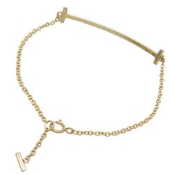 Tiffany 750YG T Smile Women's Bracelet 750 Yellow Gold DH83066