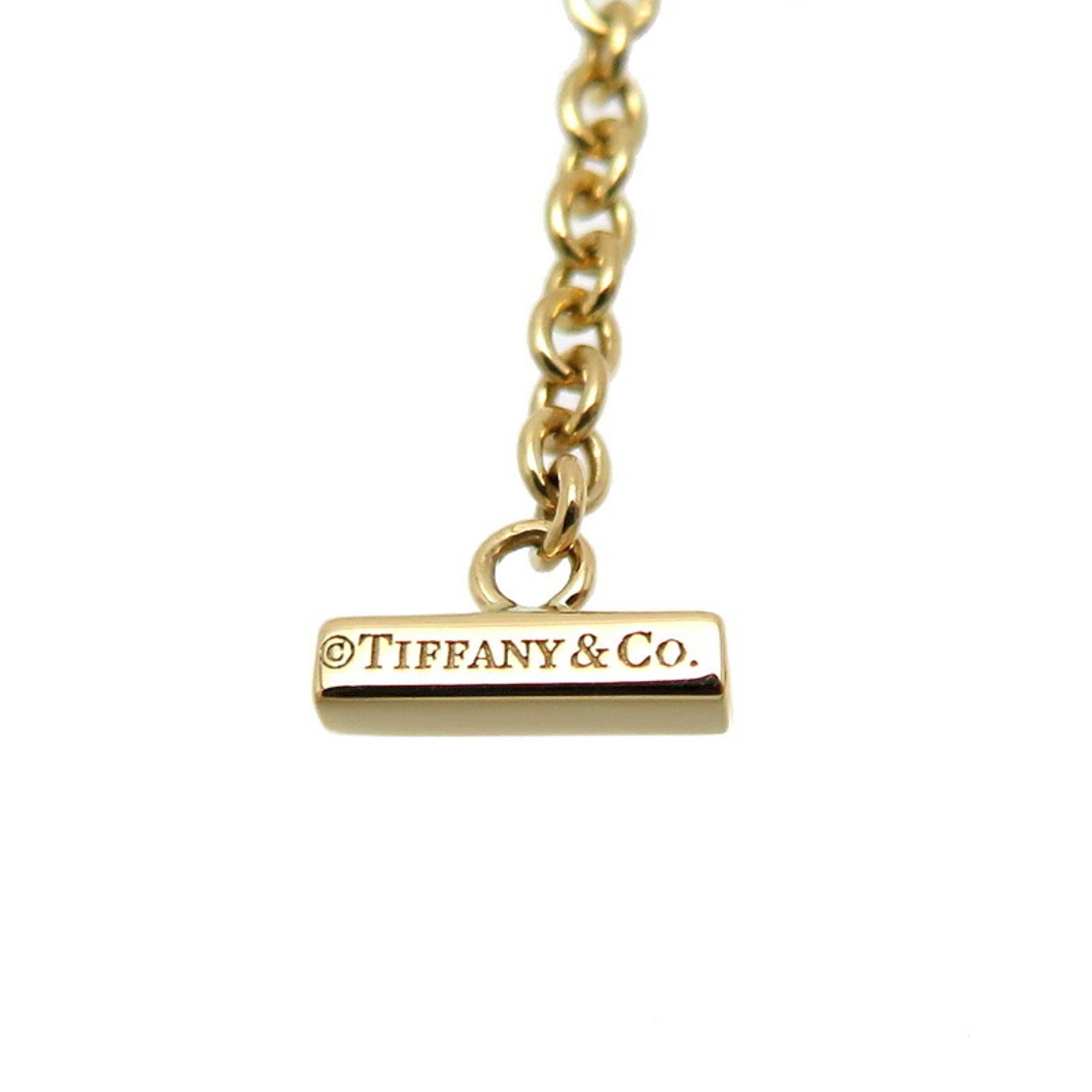 Tiffany 750YG T Smile Women's Bracelet 750 Yellow Gold DH83066