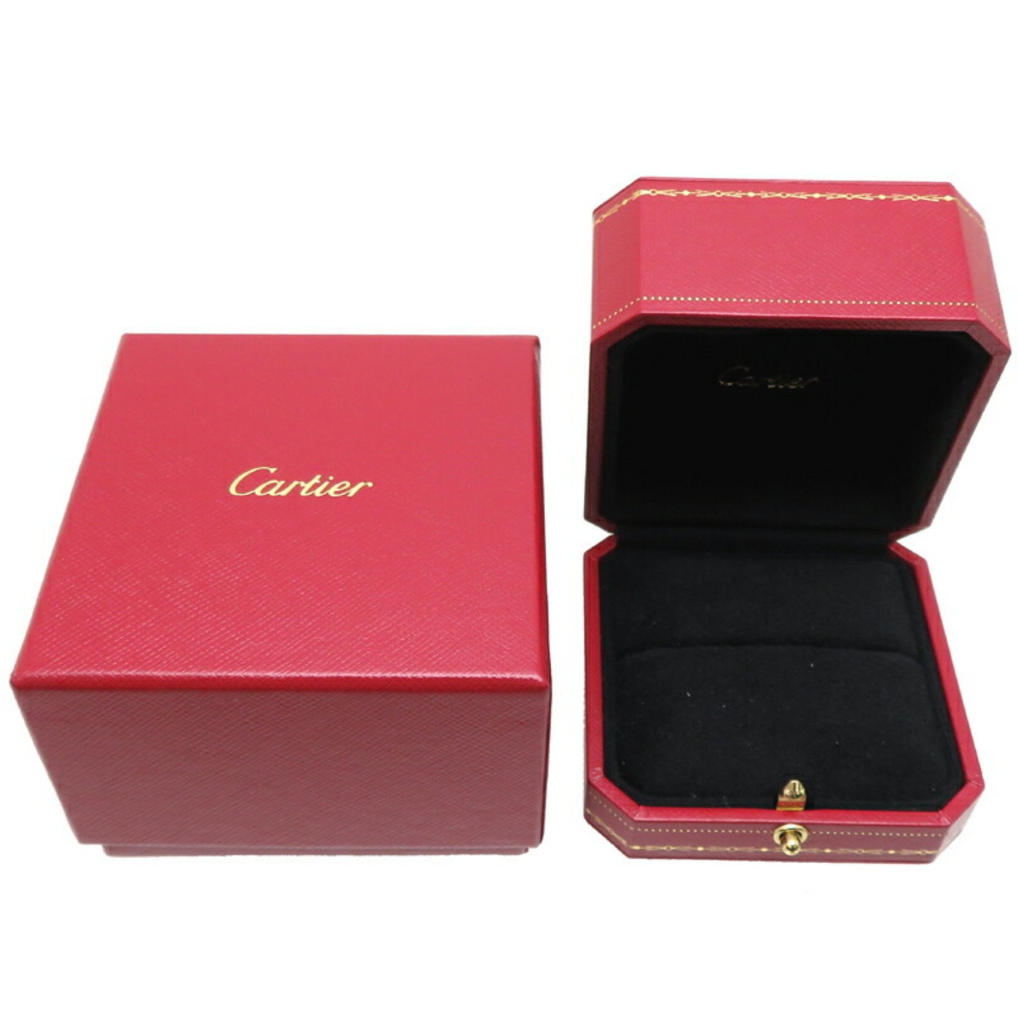 Cartier #55 Panthere de Ladies Ring B4096700 750 Yellow Gold Size 15 DH82989