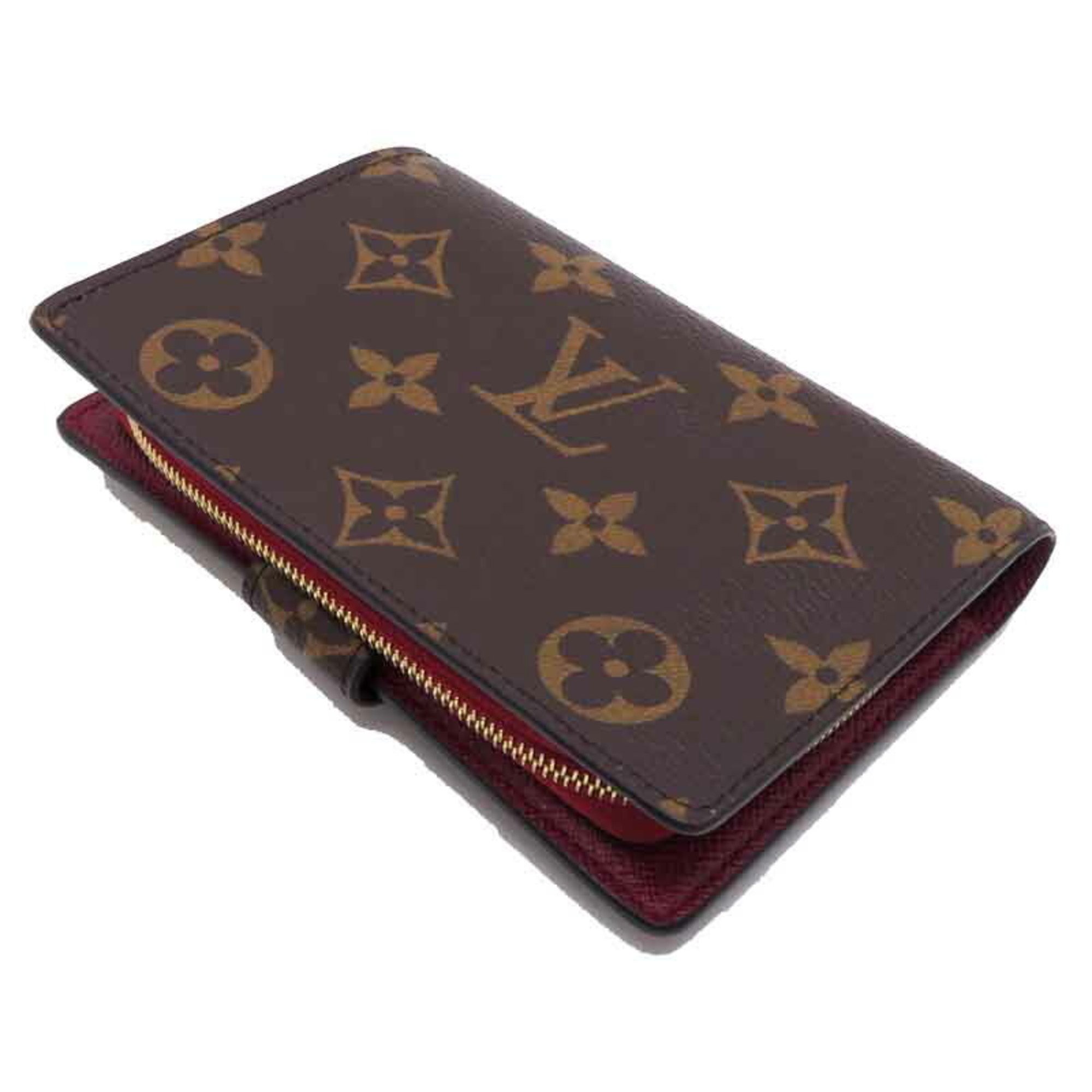 Louis Vuitton Portefeuille Juliet Women's Bi-fold Wallet M69433 Monogram (Brown) DH83036