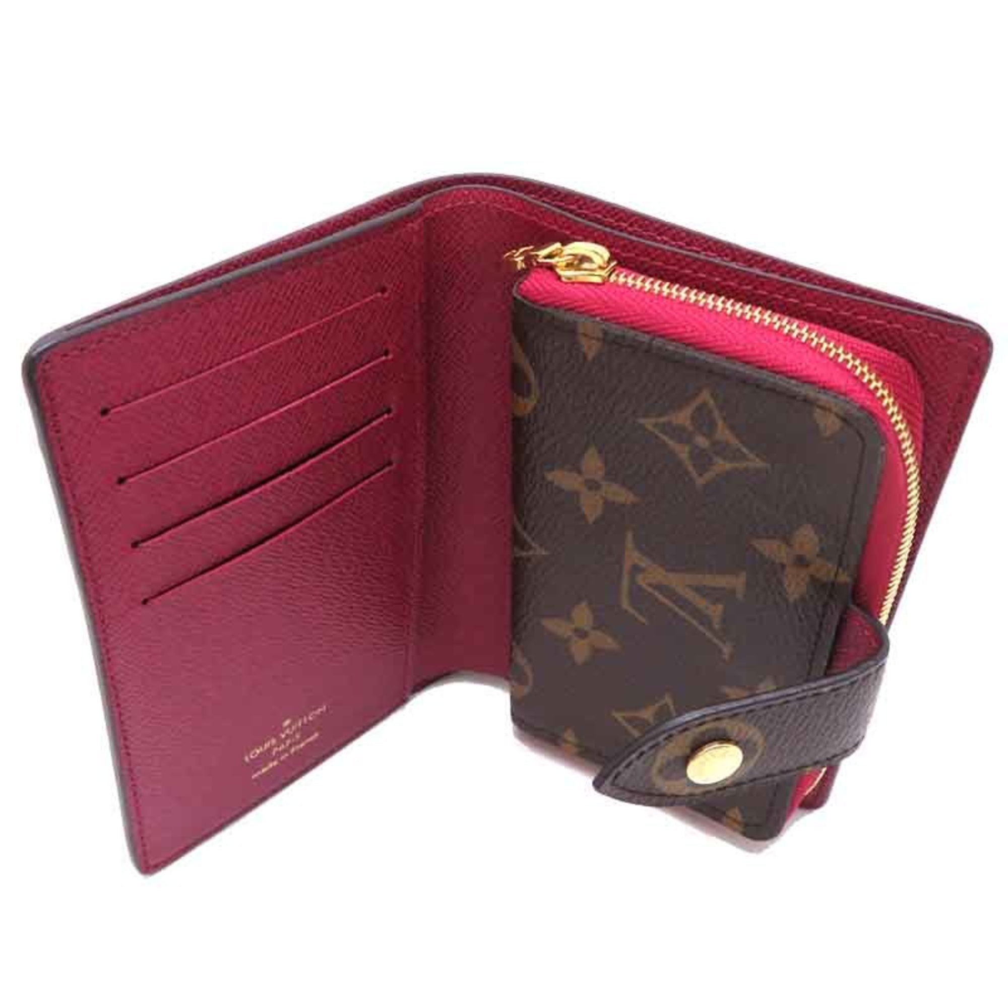 Louis Vuitton Portefeuille Juliet Women's Bi-fold Wallet M69433 Monogram (Brown) DH83036