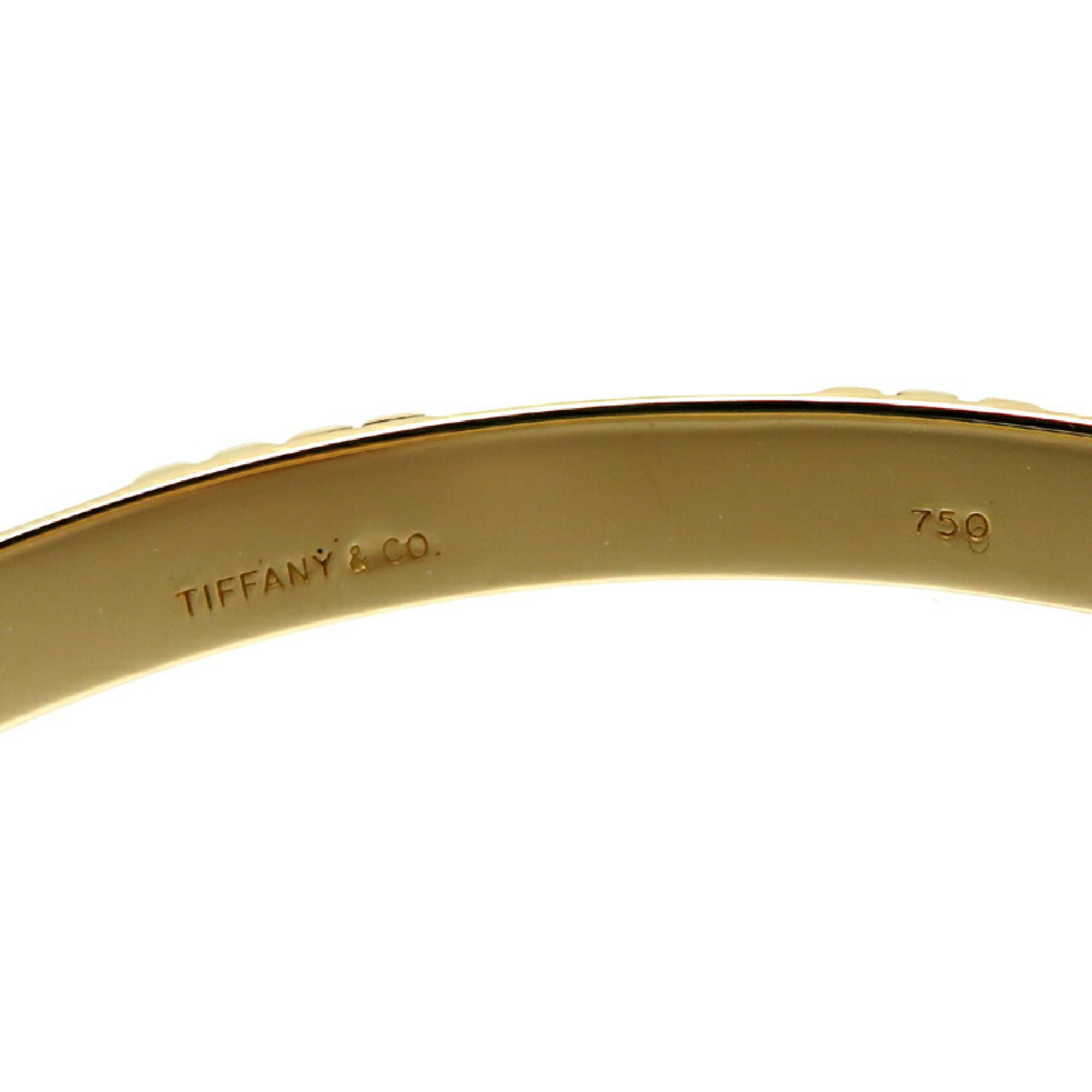 Tiffany 750YG Atlas Women's Bangle 750 Yellow Gold DH83101