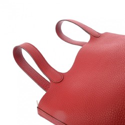 HERMES Picotin Lock PM Rouge □P stamp (around 2012) Women's Taurillon Clemence handbag