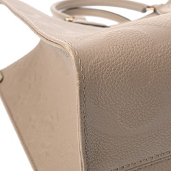 LOUIS VUITTON Louis Vuitton Monogram Empreinte On the Go MM Tourterelle Women's Leather Handbag