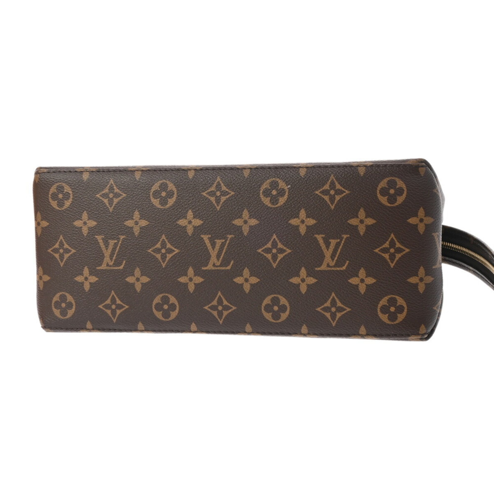 LOUIS VUITTON Louis Vuitton Monogram Petit Pale PM Brown Women's Canvas Handbag