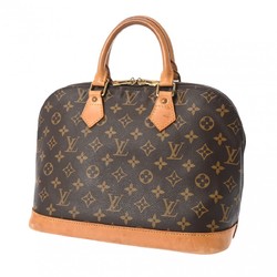 LOUIS VUITTON Louis Vuitton Monogram Alma Brown M51130 Women's Canvas Handbag