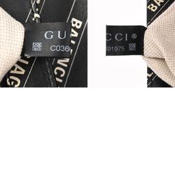 GUCCI GG Marmont Balenciaga collaboration chain shoulder black 443497 women's leather bag