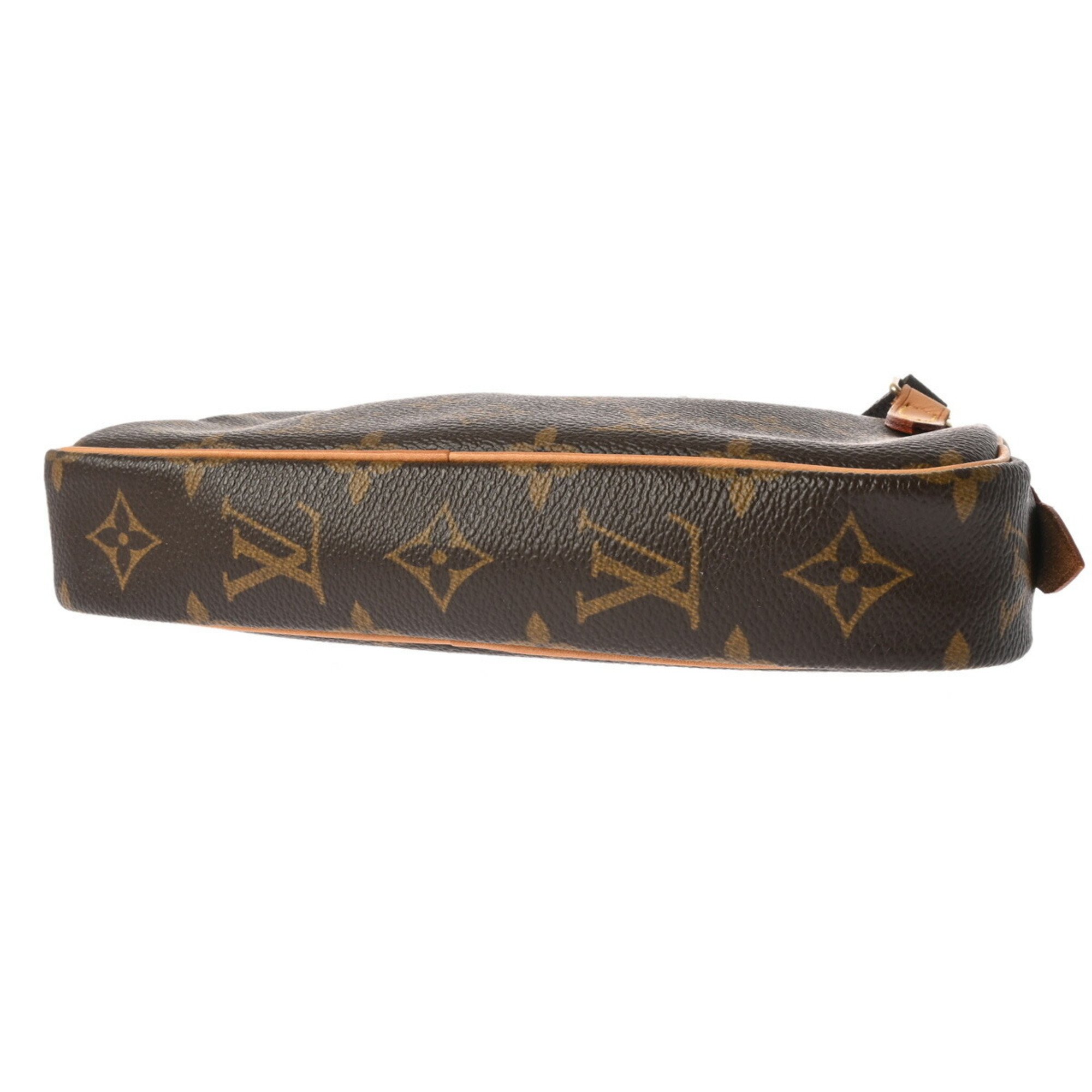 LOUIS VUITTON Louis Vuitton Monogram Marly Bandouliere Brown M51828 Women's Canvas Shoulder Bag