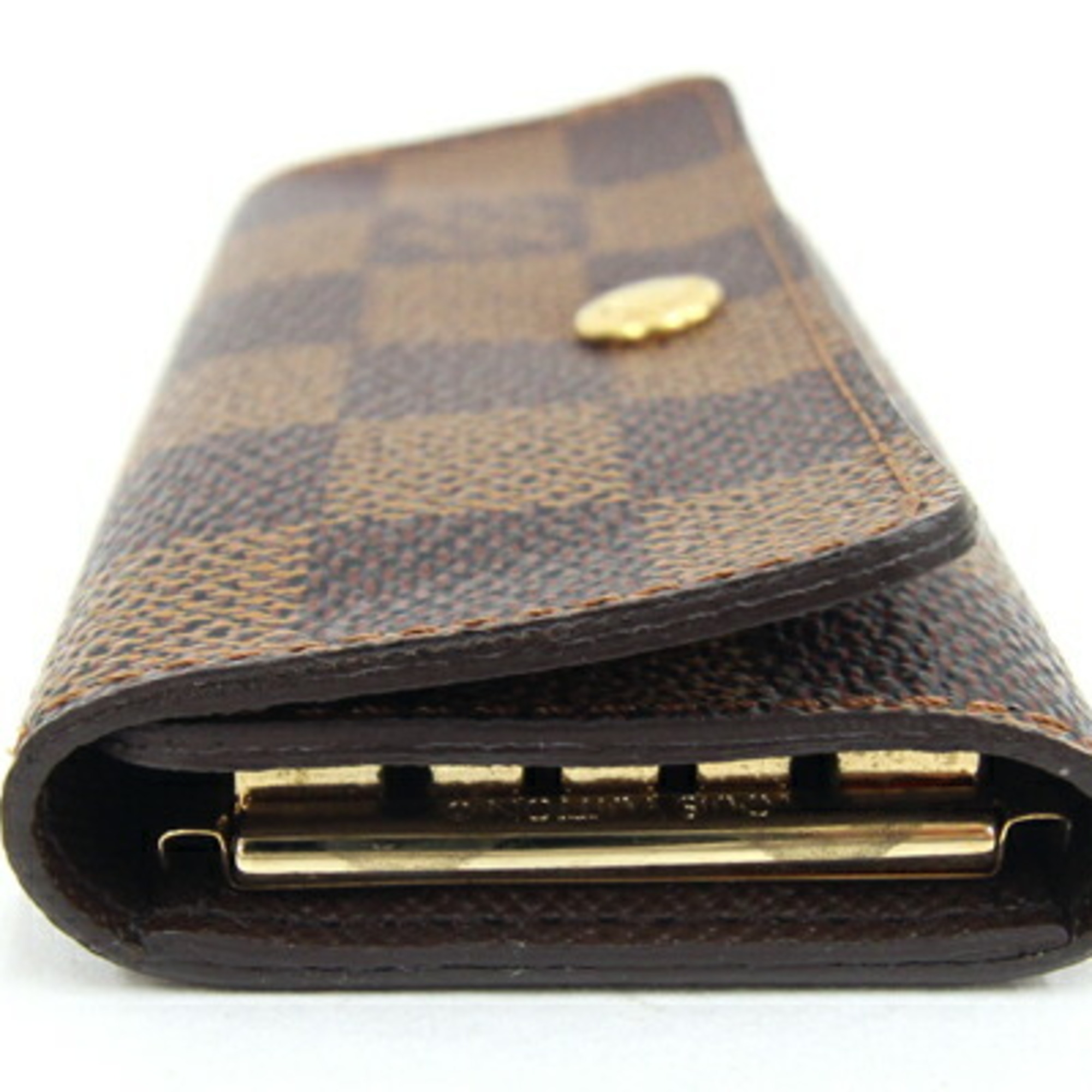 Louis Vuitton 4-ring key case Damier Multicle 4 N60385 Keys for women and men LOUIS VUITTON