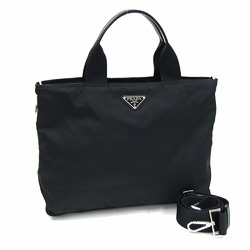 Prada handbag 1BG867 black nylon women's men's PRADA