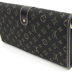 Louis Vuitton Bi-fold Long Wallet Monogram Idylle Portefeuille Sarah M630006 Fuzan Dark Brown Women's LOUIS VUITTON