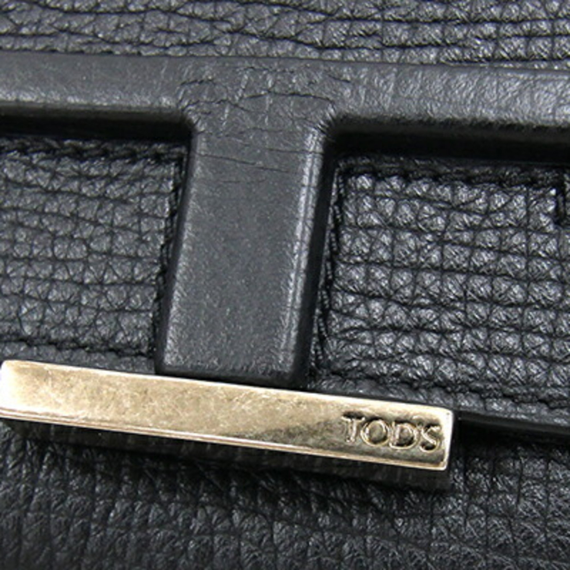 Tod's Handbag T Timeless XBMTSIX0100QDSB999 Black Leather Waist Bag Body Women Men TOD'S