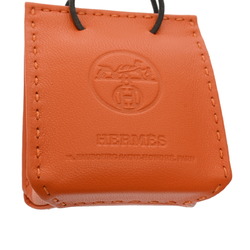 HERMES Hermes Sac Orange Bag Charm Y Stamp (around 2020) Unisex Agnès Milo