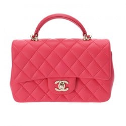 CHANEL Chanel Matelasse Chain Shoulder Pink AS2431 Women's Lambskin Bag