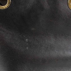 Salvatore Ferragamo Gancini handbag leather black for women