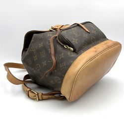 LOUIS VUITTON M51136 Montsouris MM Backpack Daypack Monogram Canvas Brown Women's