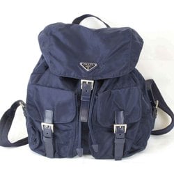 PRADA Prada Backpack Daypack Nylon Navy Women's