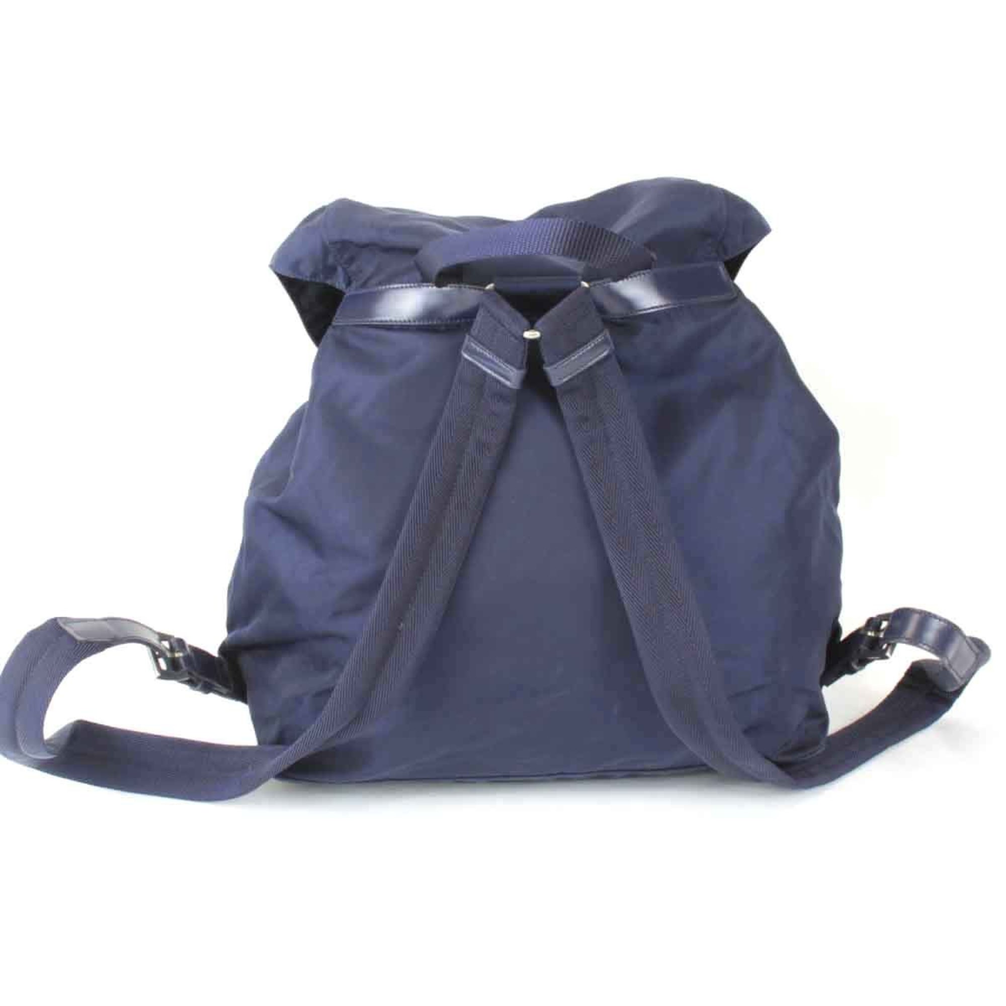 PRADA Prada Backpack Daypack Nylon Navy Women's