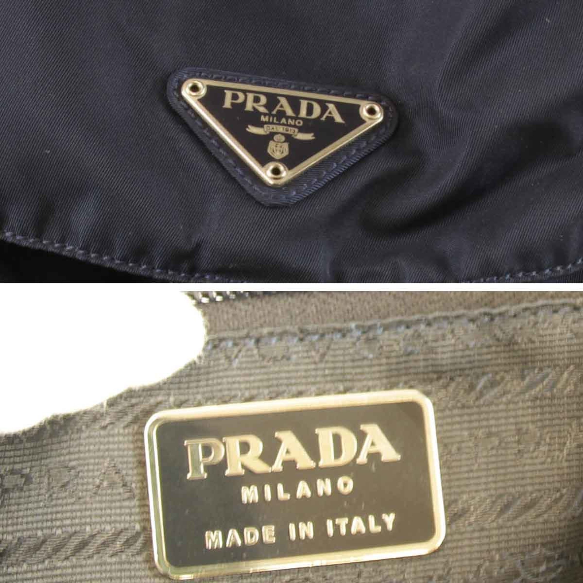 PRADA Prada Backpack Daypack Nylon Navy Women's