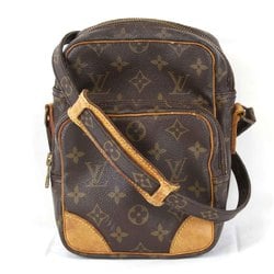 LOUIS VUITTON Louis Vuitton Shoulder Bag Monogram Canvas Brown Women's