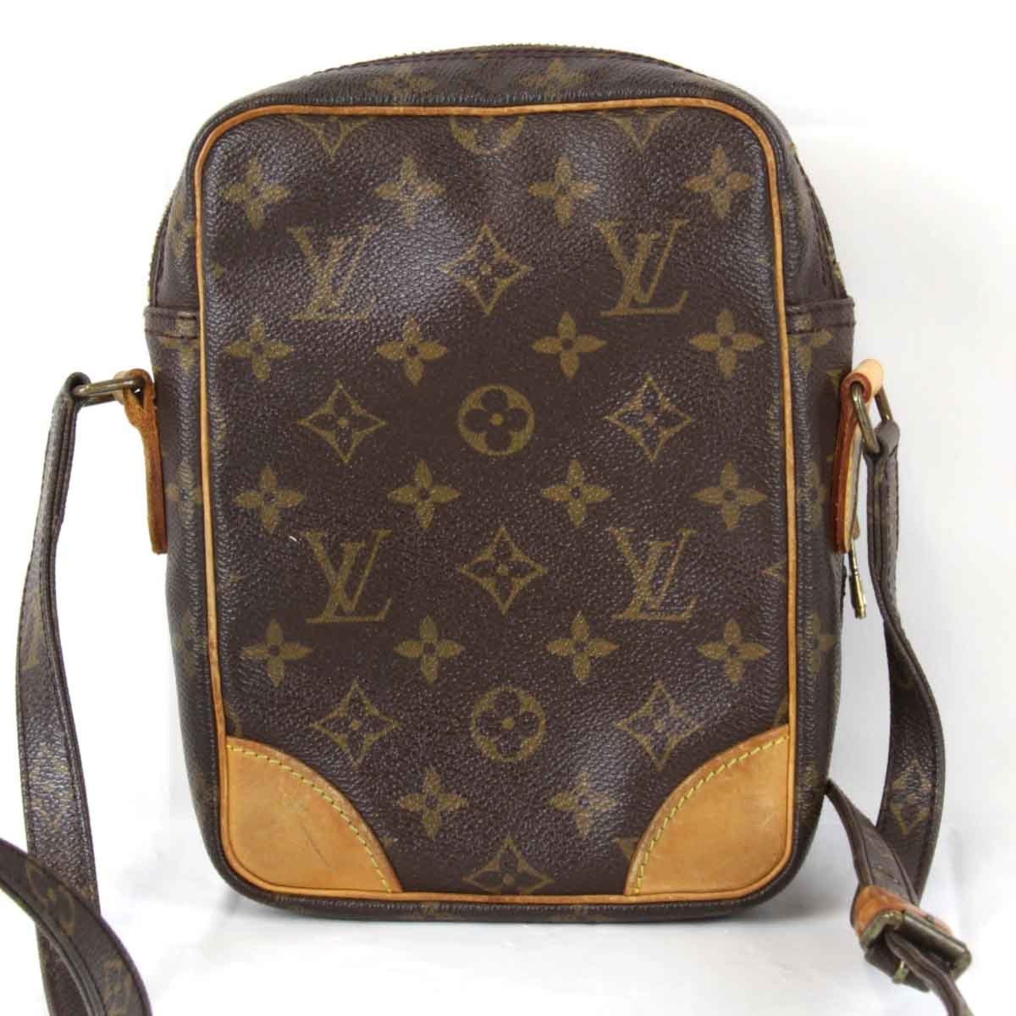 LOUIS VUITTON Louis Vuitton Shoulder Bag Monogram Canvas Brown Women's