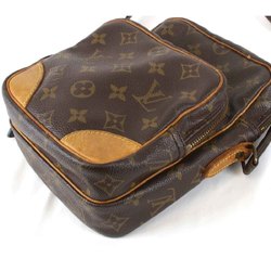 LOUIS VUITTON Louis Vuitton Shoulder Bag Monogram Canvas Brown Women's