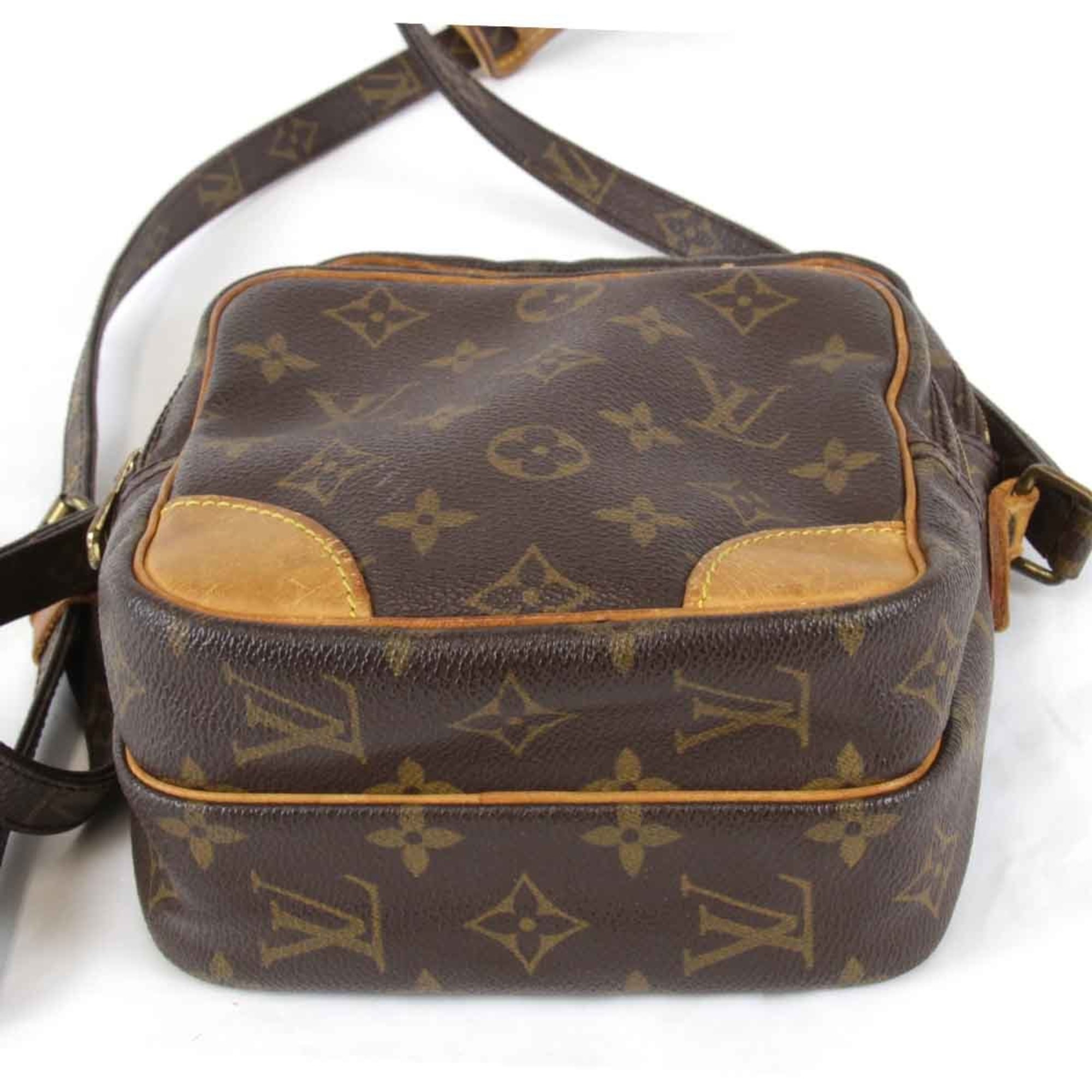 LOUIS VUITTON Louis Vuitton Shoulder Bag Monogram Canvas Brown Women's