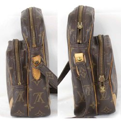 LOUIS VUITTON Louis Vuitton Shoulder Bag Monogram Canvas Brown Women's