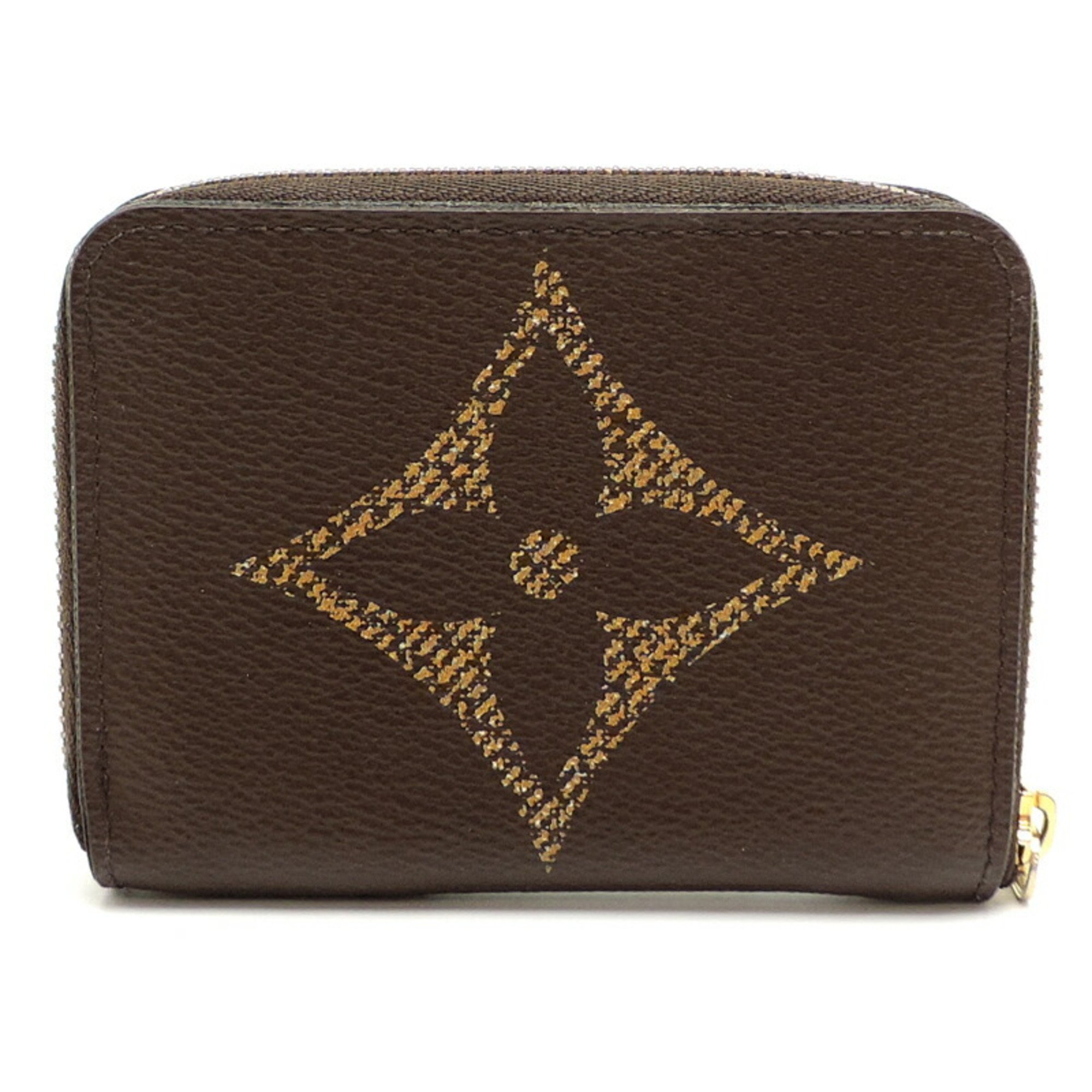 Louis Vuitton Zippy Coin Purse for Women and Men, Case, M69354, Monogram Giant Reverse, Brown, DH83007, DH83007