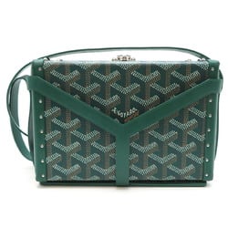 Goyard Menodiaire Trunk Women's Shoulder Bag Goyardine Green DH83083