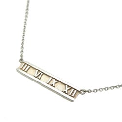 Tiffany SV925 Atlas Plate Women's Necklace Silver 925 DH83147