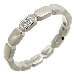 Chanel #51 2P Diamond Premiere Promes Marriage Women's Ring, Pt950 Platinum, Size 10.5 DH82982