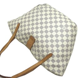 Louis Vuitton Salina PM Women's Tote Bag N41208 Damier Azur White DH83126