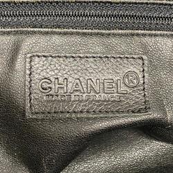 Chanel Boston Bag, Matelasse Leather, Black, Men's, Women's