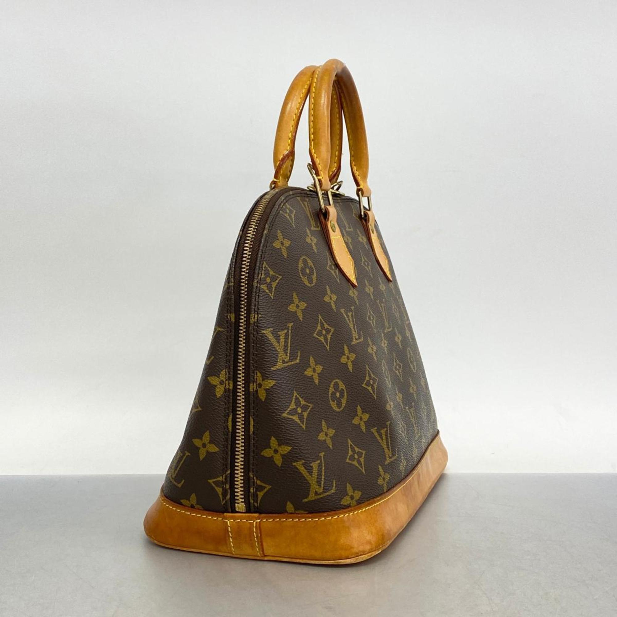 Louis Vuitton handbag Monogram Alma M51130 Brown ladies